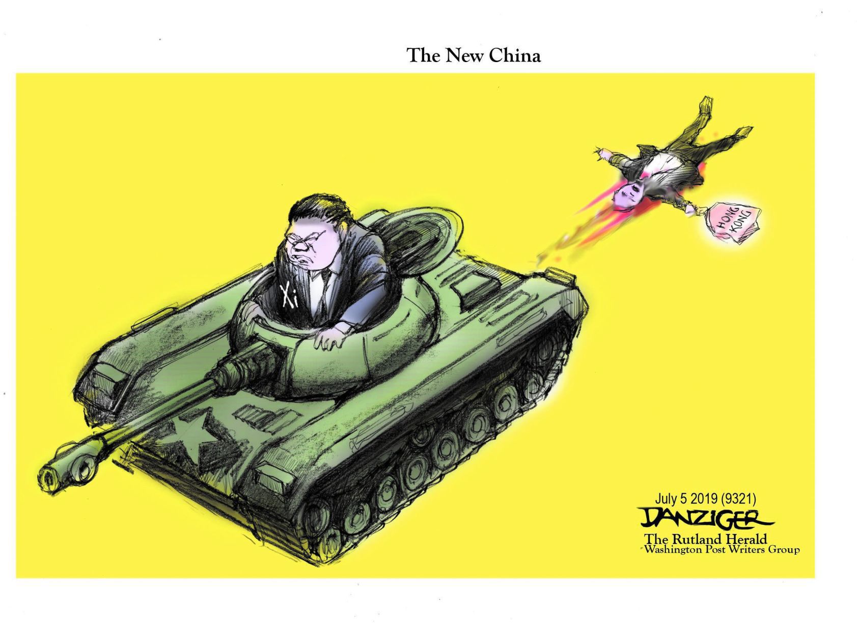 Jeff Danziger cartoon